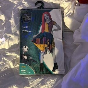 kids 12-14 sally costume